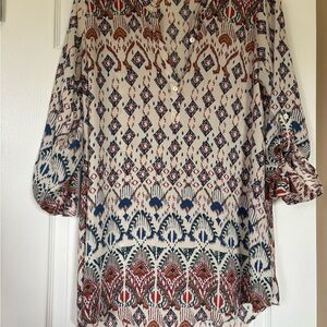 Bohemian Patterned Blouse